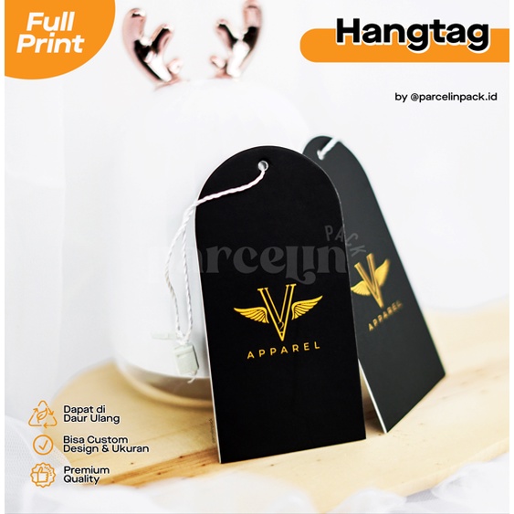 

Hang Tag - Custom Bentuk - Premium (Tebal)