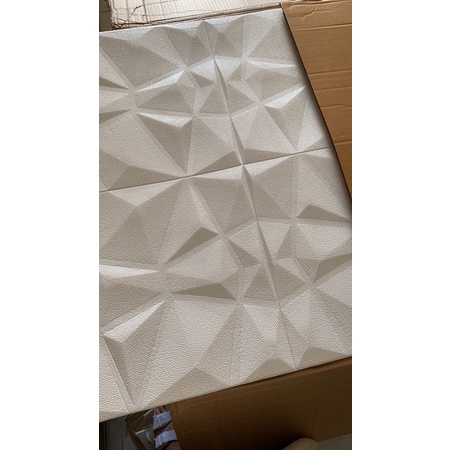 Wallfoam 3D motif Diamon ukuran 70cm x 70cmx 6&8mm-5