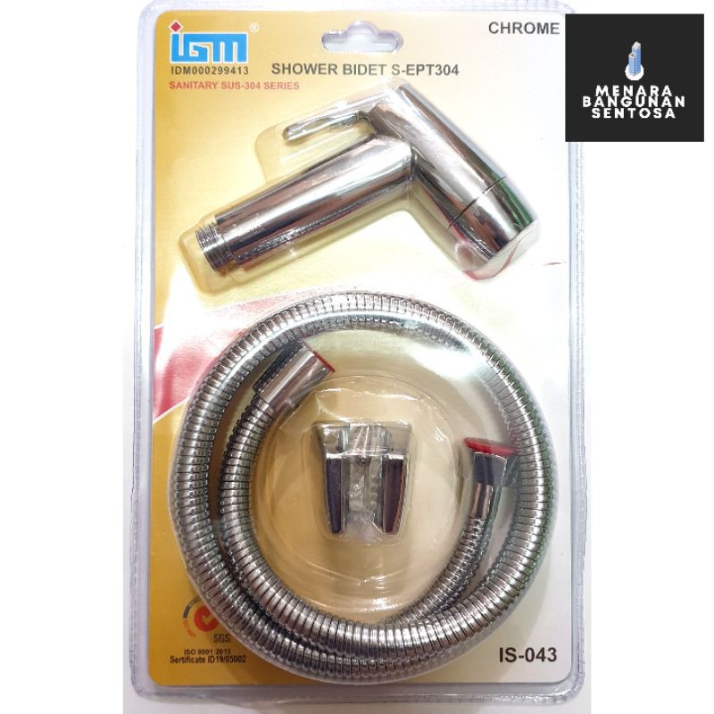 Toilet Shower IGM IS-044 / Jet Washer Bidet Kamar Mandi / Semprotan WC