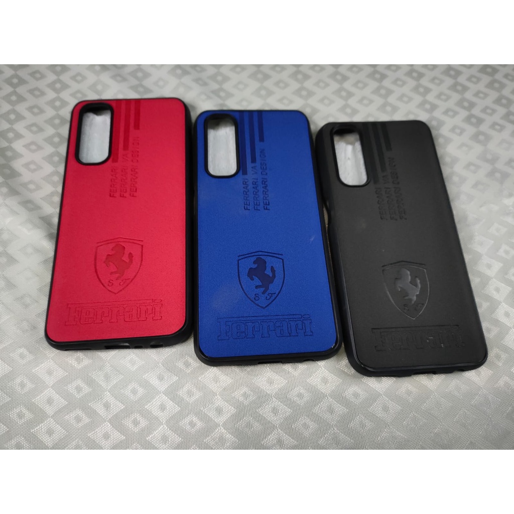 CASE KARAKTER FERRARI KULIT REALME 7 PRO
