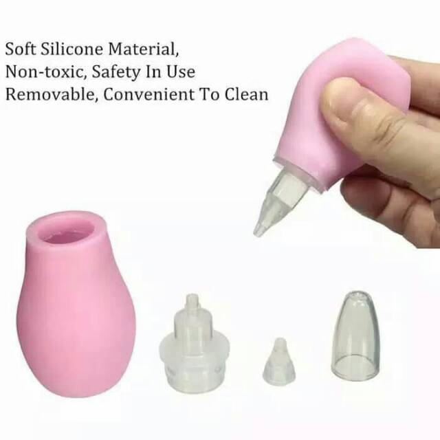 Pembersih Hidung Anak Nose Cleaner Nasal Aspirator Penyedot Vakum Sedot Ingus Bayi Balita