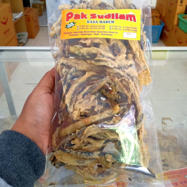 

Keripik belut sudilam 150gram