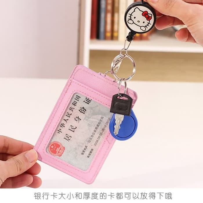 

Grosir Tempat Kartu Unik / ID Card Holder Motif Kartun Lucu For Kartu MRT 3rd Elegan