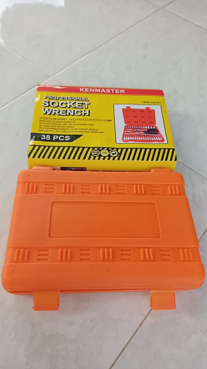 Kunci Sok Set Kenmaster 38 Pcs Wrench / Kunci Shock