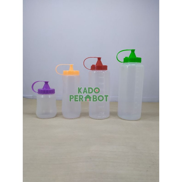 botol kecap plastik - botol saos plastik - botol kecap dan saos