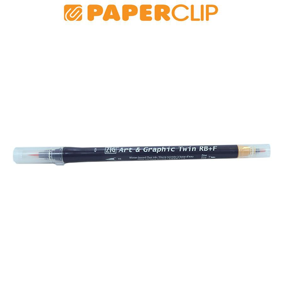 

PEN BRUSH ZIG KURETAKE ART & GRAPHIC TWIN RB+F TUT-95 434 APRICOT