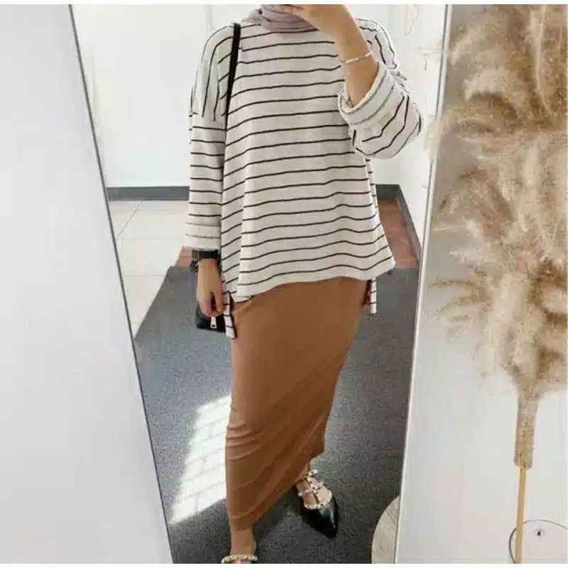 (BISA COD) INER SEPAN DRESS MAXI INER BUSUI/non Busui S M L XL XXL-1