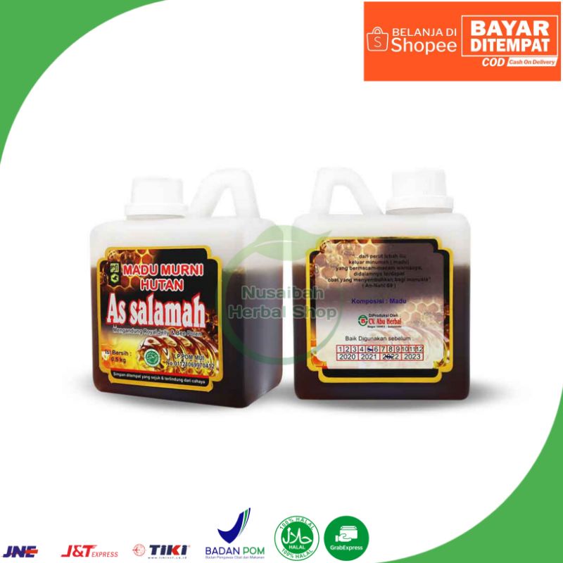

Madu Murni Hutan As-Salamah [500gr] Membantu Menjaga Kesehatan