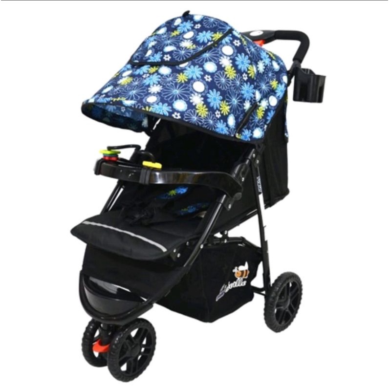 Labeille stroller flour A-503N / kereta dorong bayi roda 3