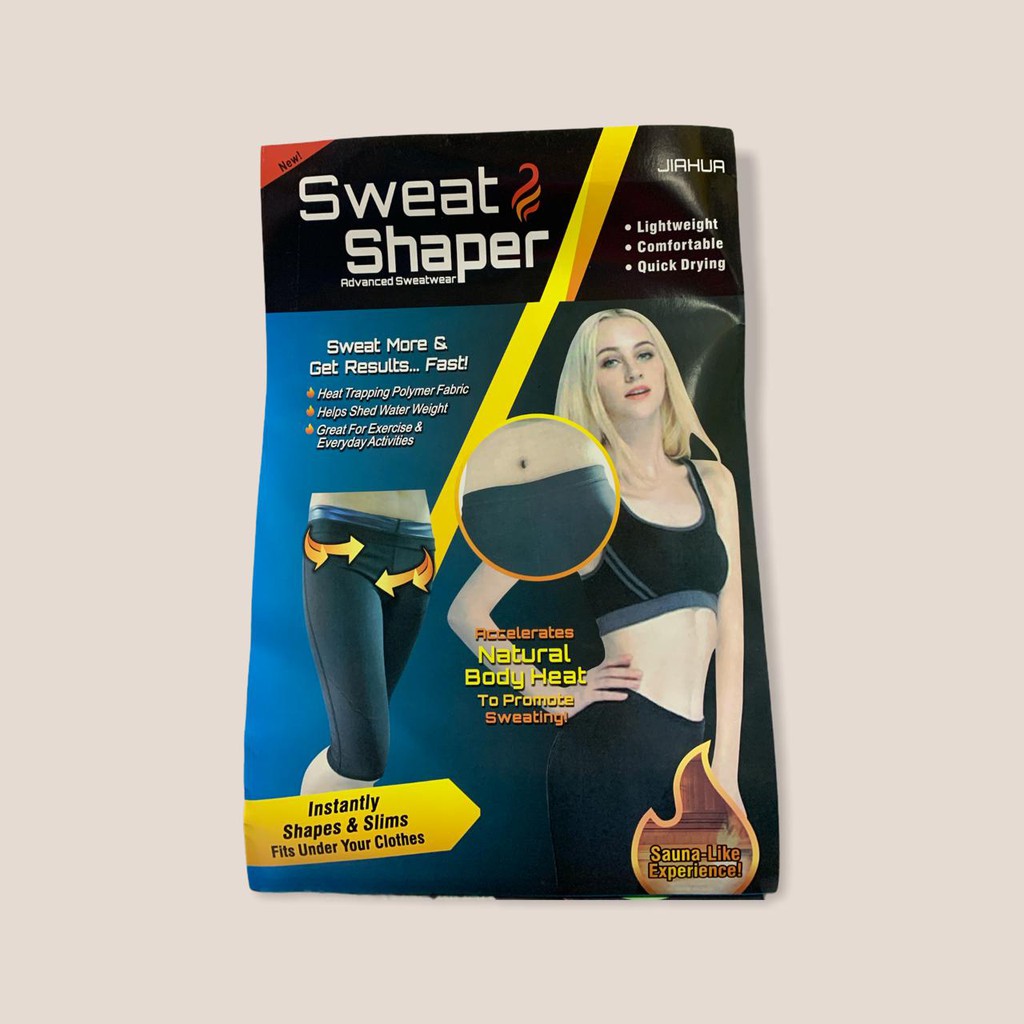 HB-852 sweat shaper celana wanita sauna keringat /  celana sauna pembakar pelangsing pengencang lemak / pelangsing kaki