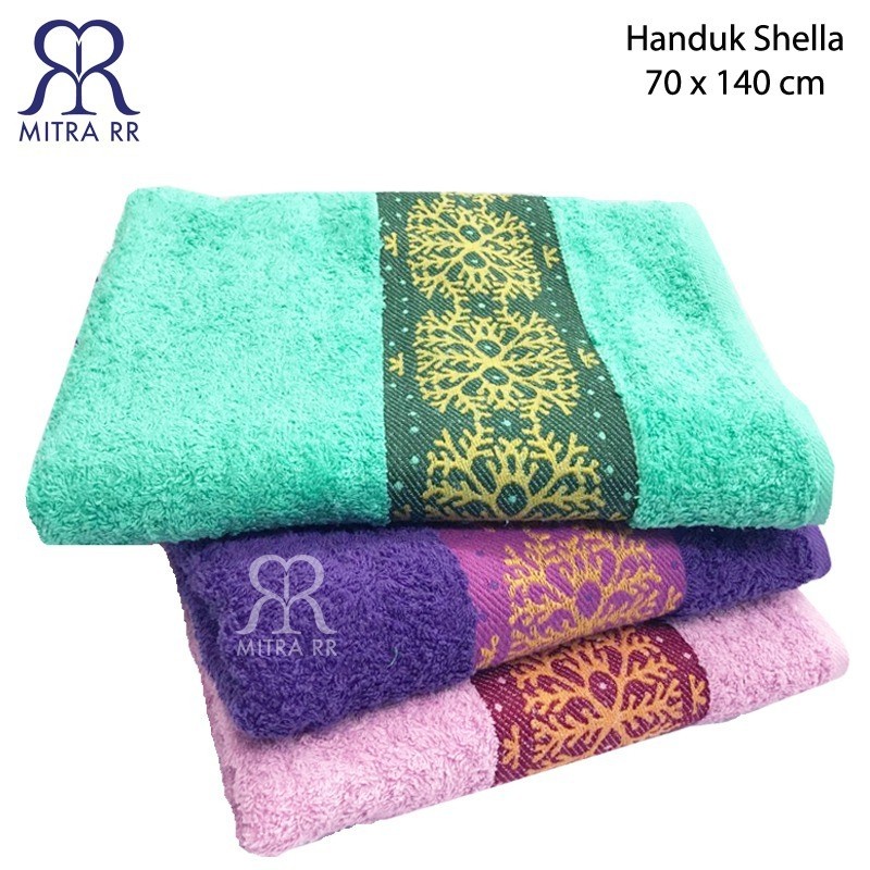 Handuk Shella Jumbo 70x140 Handuk Mandi Hotel 100% Cotton