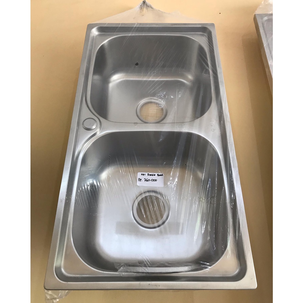 washtafel/tempat cuci piring - royal - 2 tabung - sb80