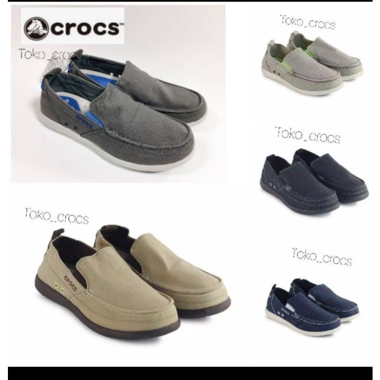 Sepatu Crocs walu men / Best seller / sepatu pria crocs walu men