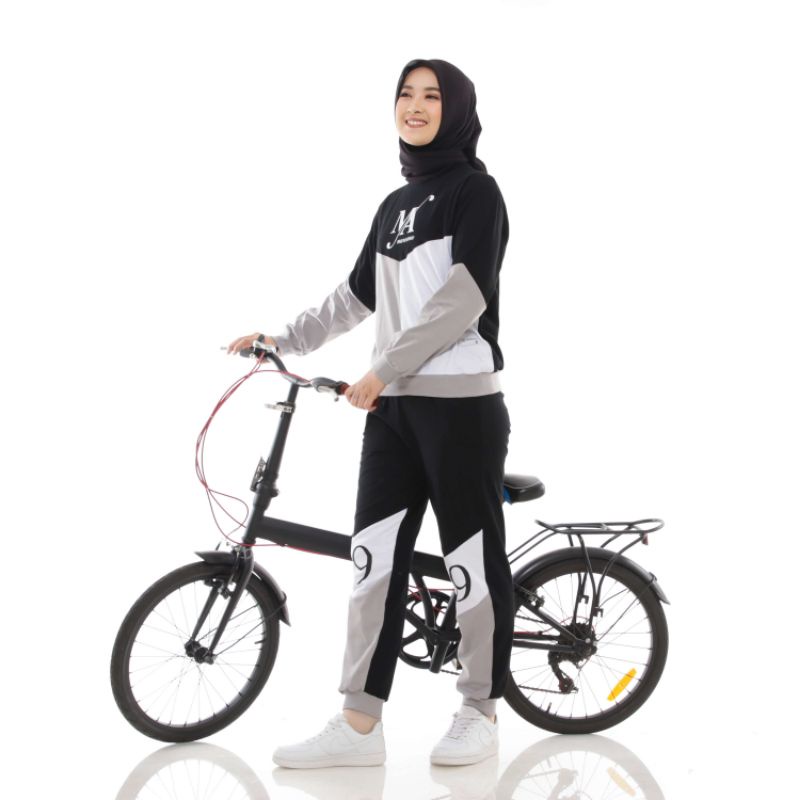 Setelan Wanita Distro Original Mareema Baju Olahraga Perempuan Muslim Muslimah Bagus Murah Cantik Shopee Indonesia