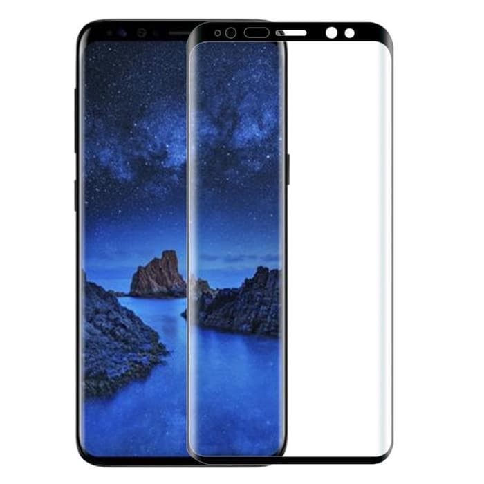 Samsung S9 / Samsung S9+ FULL COVER Magic Glass Premium Tempered Glass Metal Pack