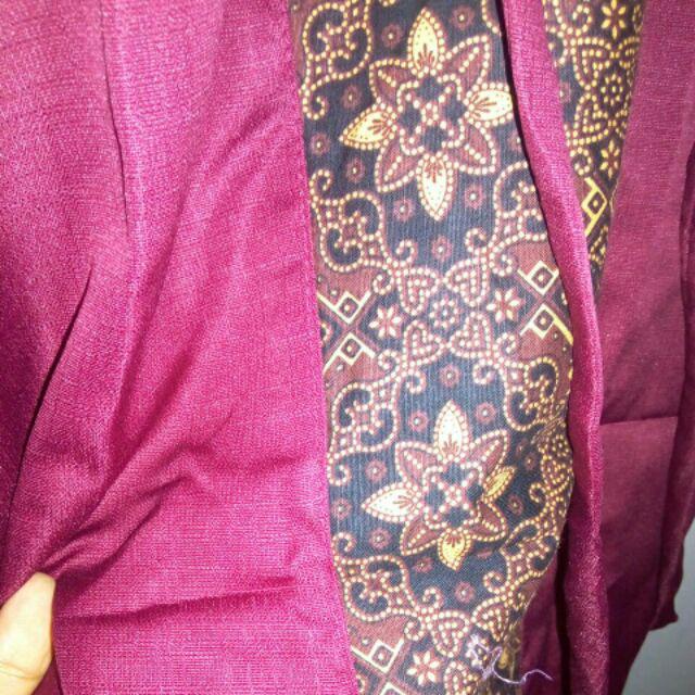 Best Seller!!! Baju Batik Sarimbit Set Gamis Kemeja Lengan Pendek Couple Morena By Titiek Batik