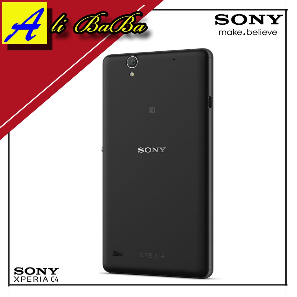 Backdoor Sony Xperia C4 C4 Dual Tutup Baterai C4 Back Cover Battery Sony Xperia C4 Dual Original OEM