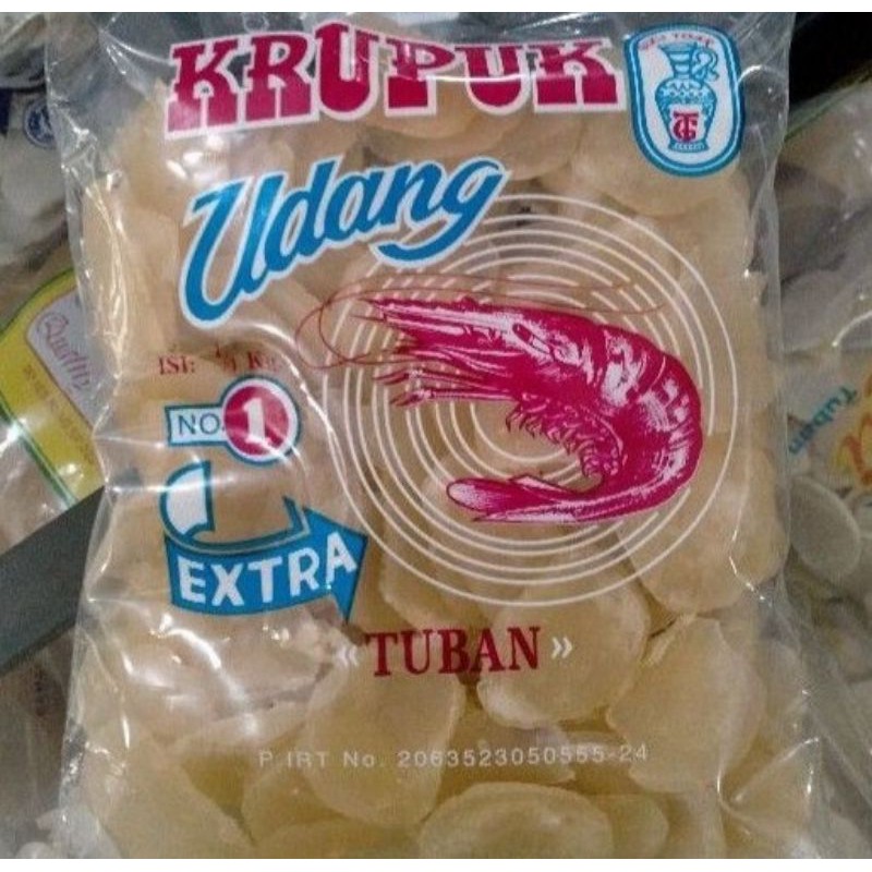 

Krupuk Udang Extra cap Guci Toak 250 gram Khas Kab. Tuban