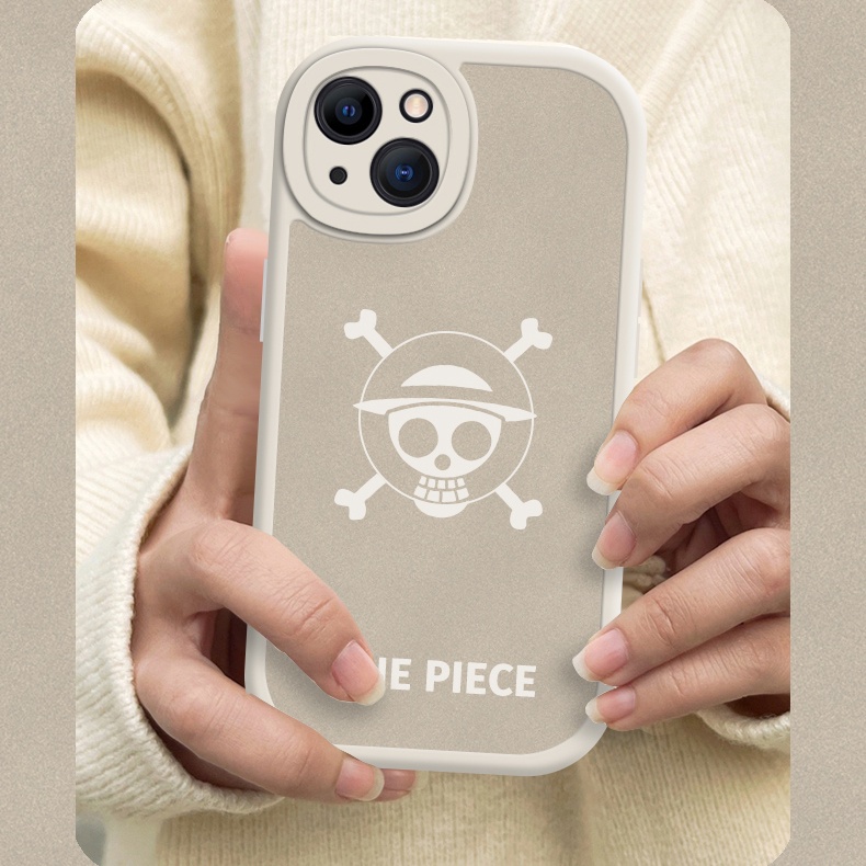 Soft Case Motif One Piece Untuk iPhone 6 7 8 Plus X XR Xs 11 Pro Max 13 12