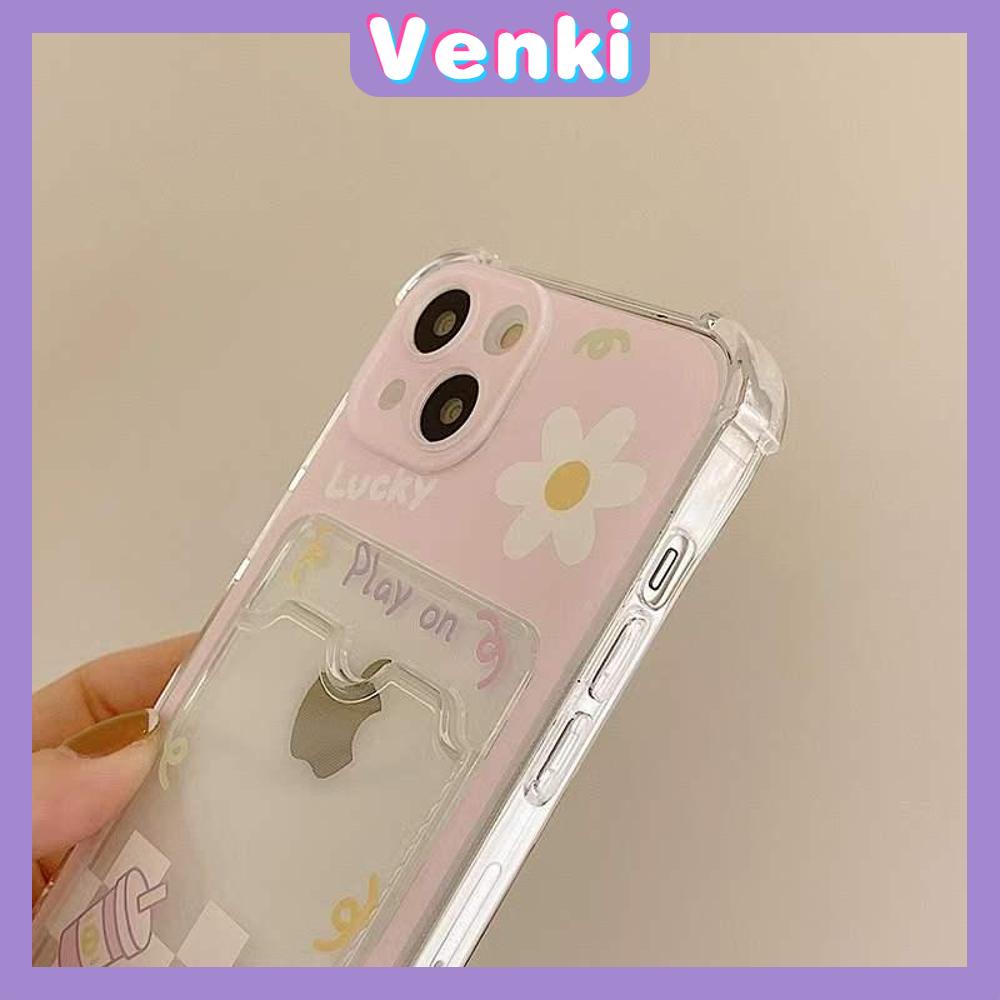 Casing Silikon Iphone 13 Pro Max 12 Pro Max 11 Pro Max 7 Plus Xr Xs Max 11 X Shockproof Motif Bunga Pink