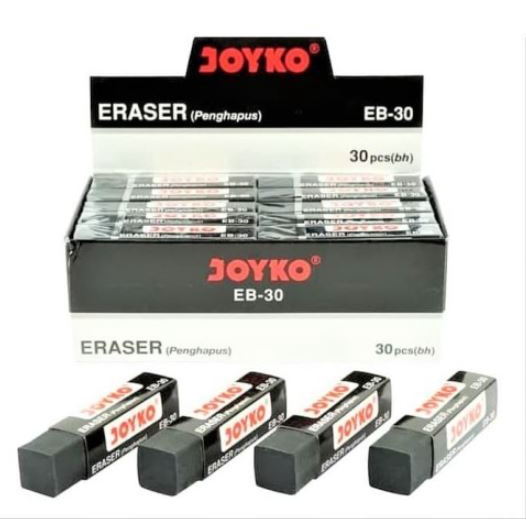 

PENGHAPUS JOYKO (1pak= 30pc) / PENGHAPUS PENSIL EB 30 / ERASER