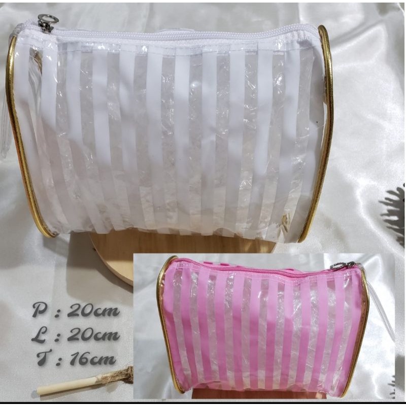 [ ECER ] TAS POUCH / TAS KOSMETIK SALUR T.16 CM