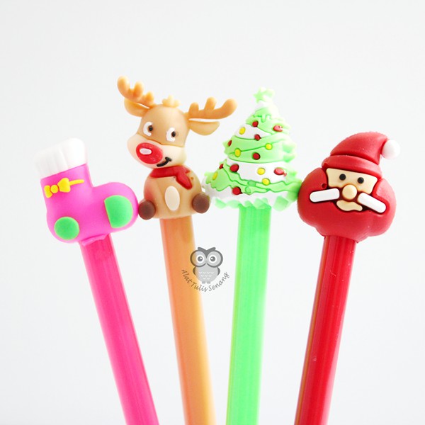 

Pulpen Gel Natal / Aksesoris Natal / Hadiah Natal Pulpen