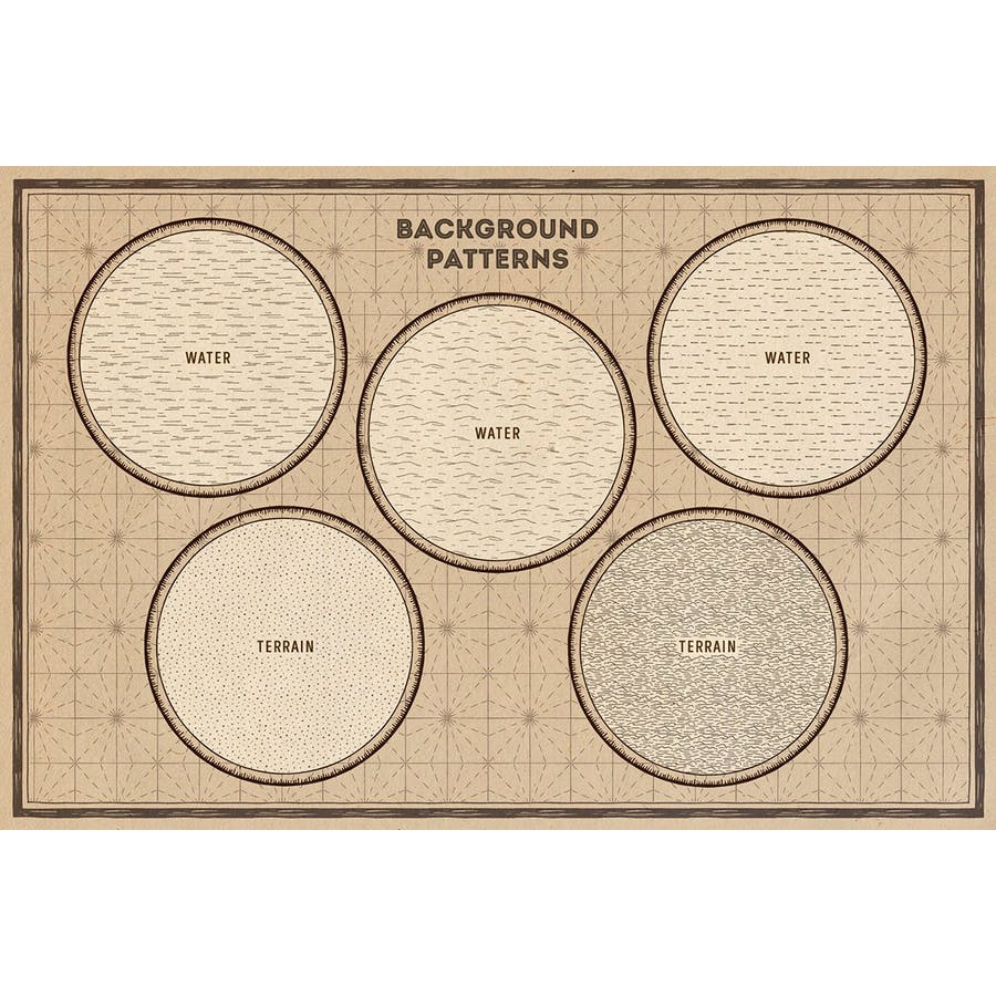 Magic Lands Vintage Map Creator