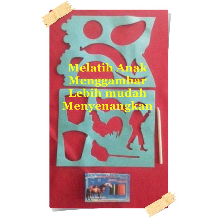 Crayon Kering, Krayon Kering, Crayon Ajaib, Pastel Kering 8 Warna