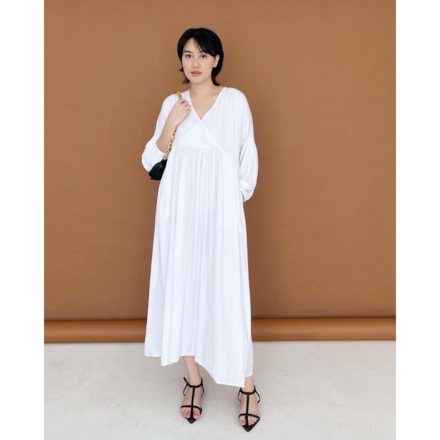 TRICK & TRICKY MALIKA DRESS WHITE