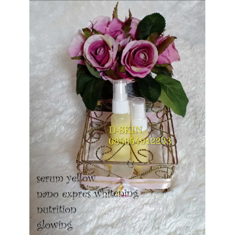 serum yellow/serum whitening/nano booster/serum super whitening