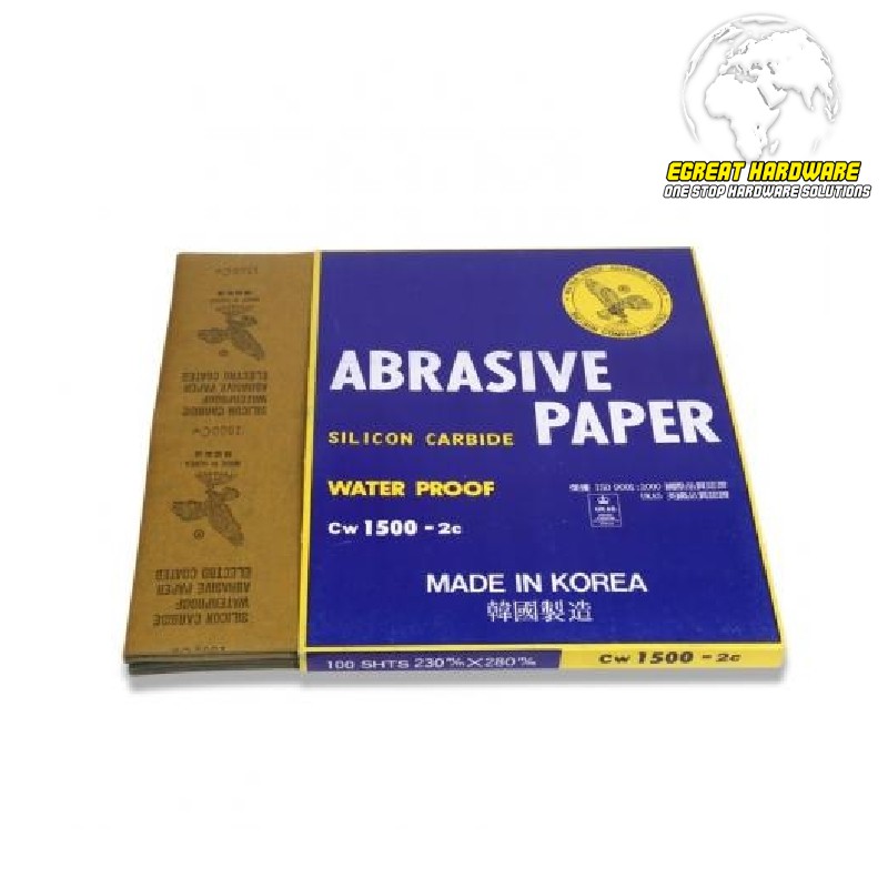 Jual Amplas Abrasive Paper Sil Carbide Eagle X Indonesia