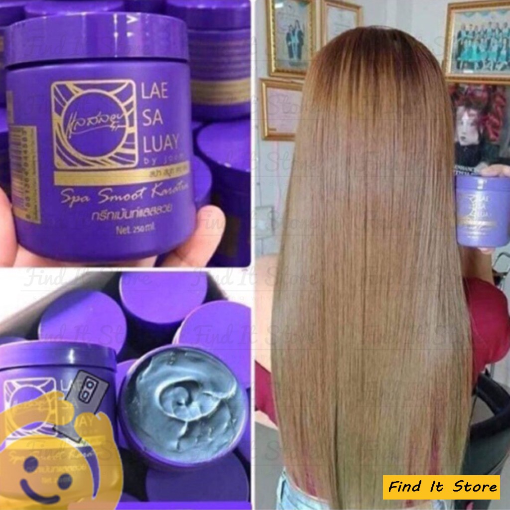 SPA SMOOTH KERATIN &amp; SHAMPOO by LAE SA LUAY 250ML- Original Hair Spa Smooth Keratin/Masker/Creambath/Treatment