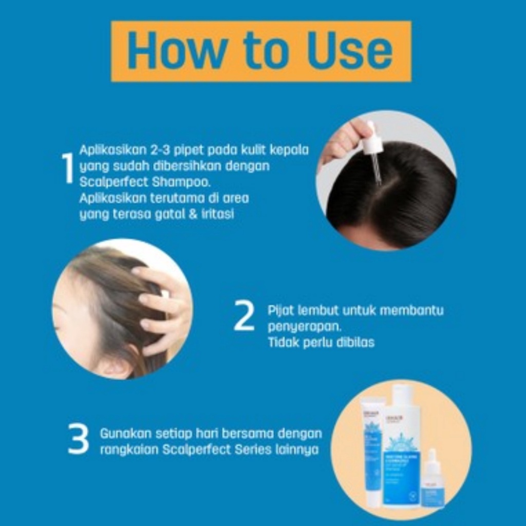 ERHAIR Scalperfect Anti Dandruff Series | Shampoo | Hair Serum | Exfoliating Gel | Hydrating Mask | Dry Shampoo