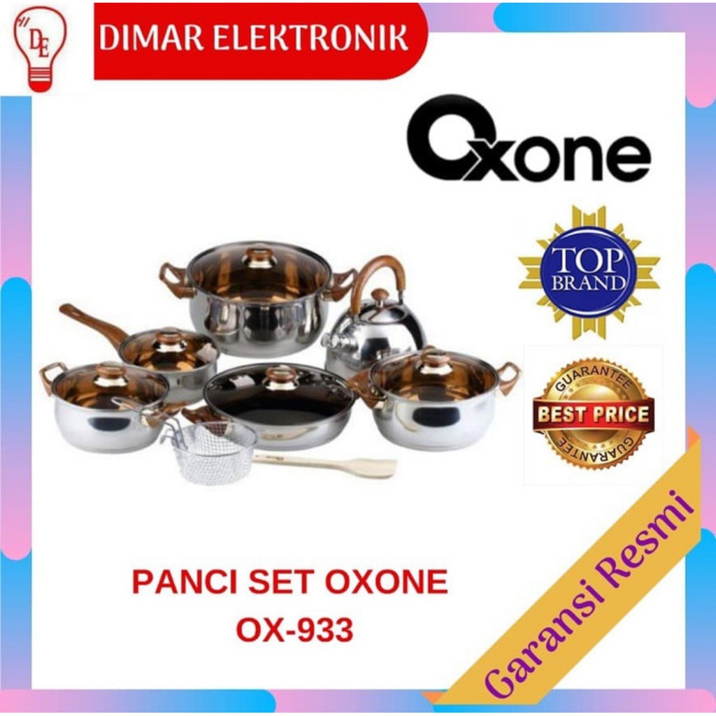 Oxone Panci Eco Cookware Set OX-933 / Panci Set Oxone OX 933 / OX933