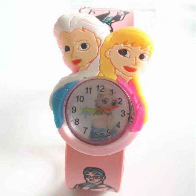 JAM TANGAN ANAK TEPUK KARAKTER FROZEN