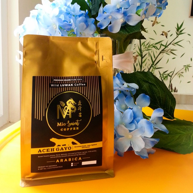 

Luwak coffee grade 1 to specialty / kopi luwak aceh gayo / kopi arabica mio saint kopi luwak coffee