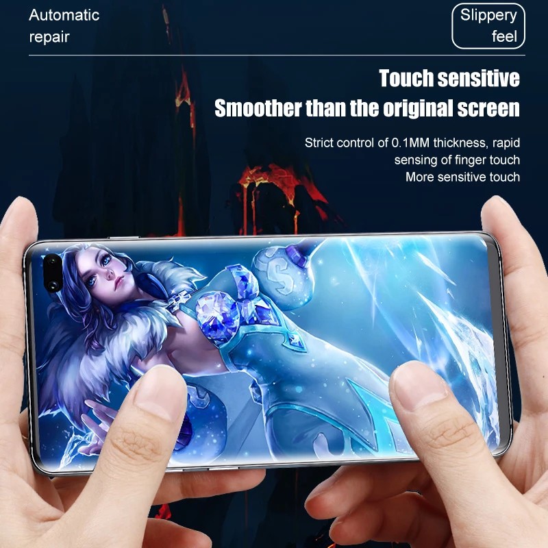 2000D Hydrogel Film OPPO A94 A15 A93 A53 A9 A5 2020 2020 Reno 5 4 Pro 5F 4F A52 A92 A92s A31 2020 A3s A5s F17 Pro Reno 4Z 5G Anti-fingerprint Full Soft TPU Screen Protector Film
