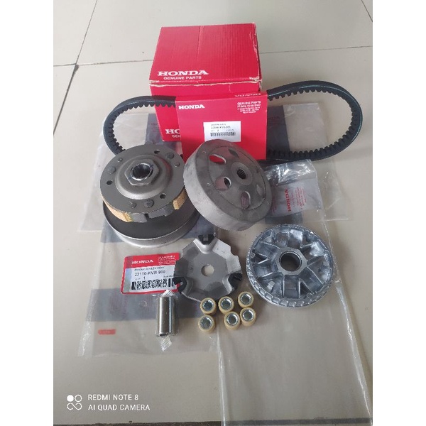 {COD} PAKET MUAH FULLSET CVT HONDA VARIO KARBU'VARIO TECHNO 110 KARBU'KODE KVB