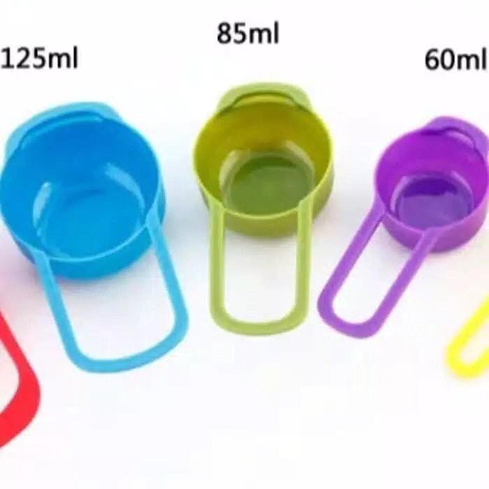 [JUALSEMUA18](04)SENDOK UKUR (MEASURING SPOON) 6in1/Sendok Takaran serbaguna 6in1/Sendok kue