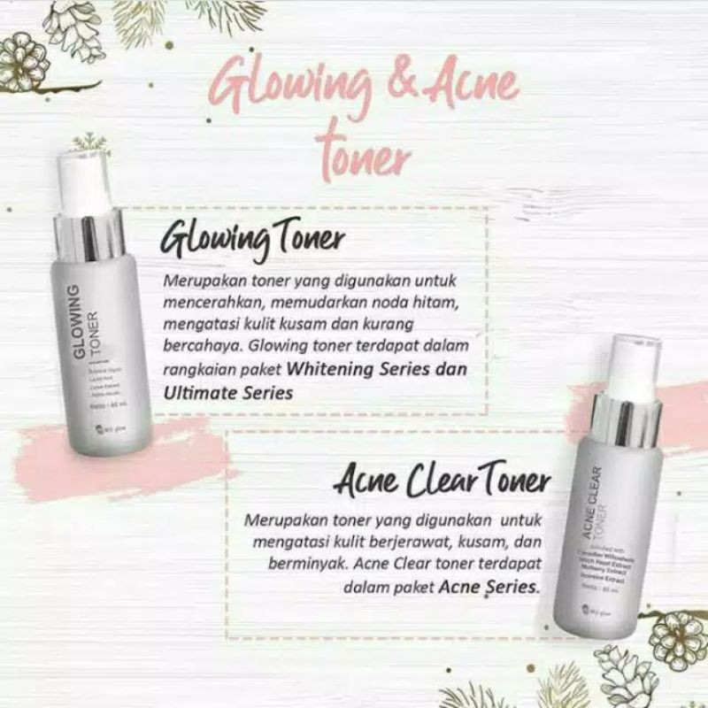 Toner Acne / Toner Glowing Ms Glow