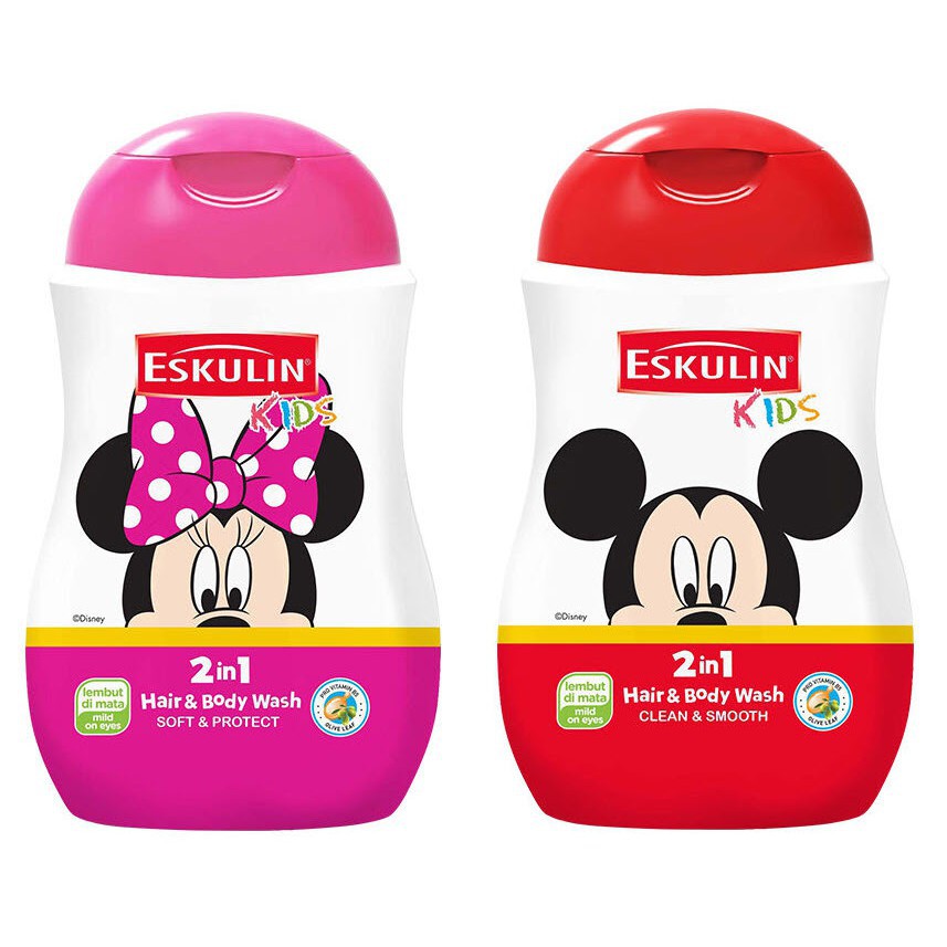 ESKULIN KIDS HAIR &amp; BODY WASH SOFT &amp; PROTECT 280ML