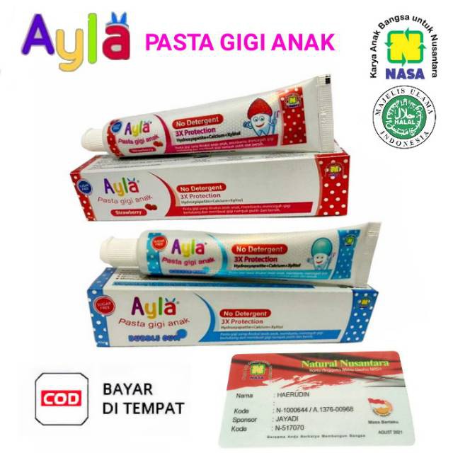 Pasta Gigi Anak 1 Tahun Yang Bisa Ditelan - PASTAKO