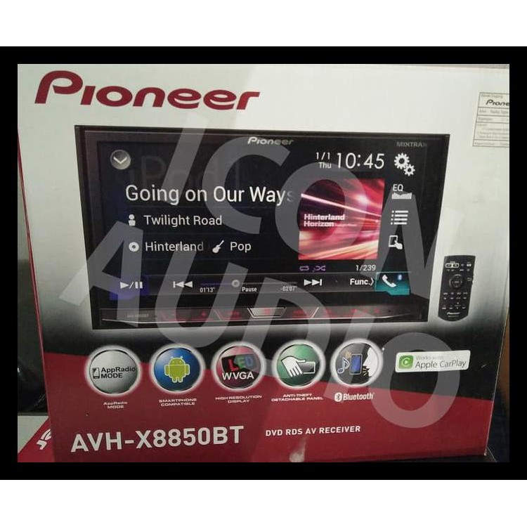 PROMO TAPE MOBIL PIONEER AVH - X 8850 BT HARGA HEBOH KODE 1218