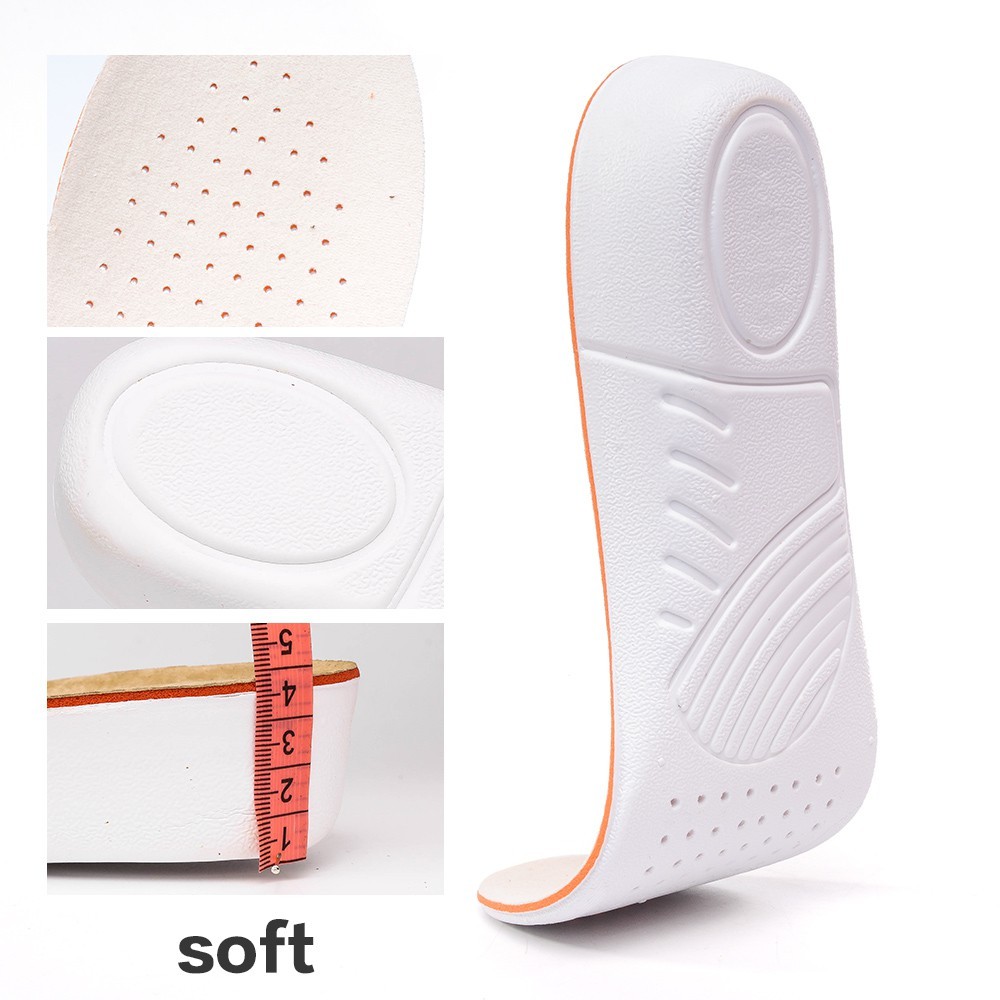 Bantalan Insole Penambah Tinggi 1.5cm / 2.5cm / 3.5cm untuk Pria / Wanita