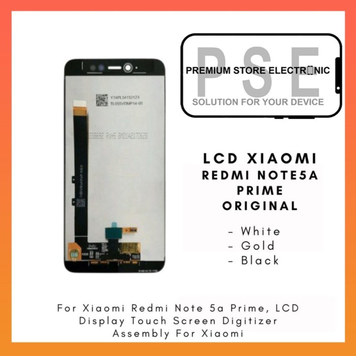 LCD Xiaomi Redmi Note 5A Prime Fullset Touchscreen ORIGINAL Garansi