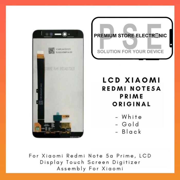 LCD Xiaomi Redmi Note 5A Prime Fullset Touchscreen ORIGINAL Garansi