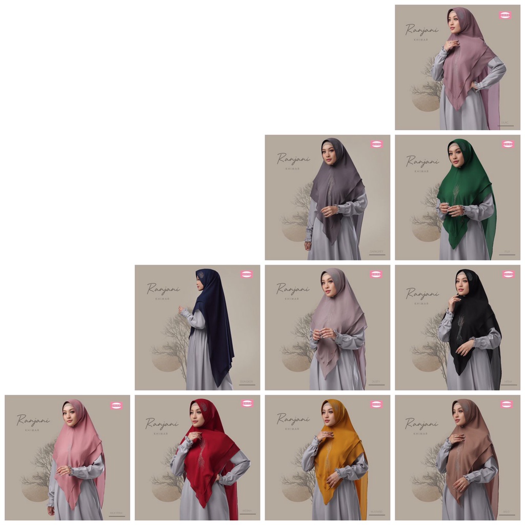 Jilbab Syari Khimar Ranjani Ori Sayra SAYRA1-3