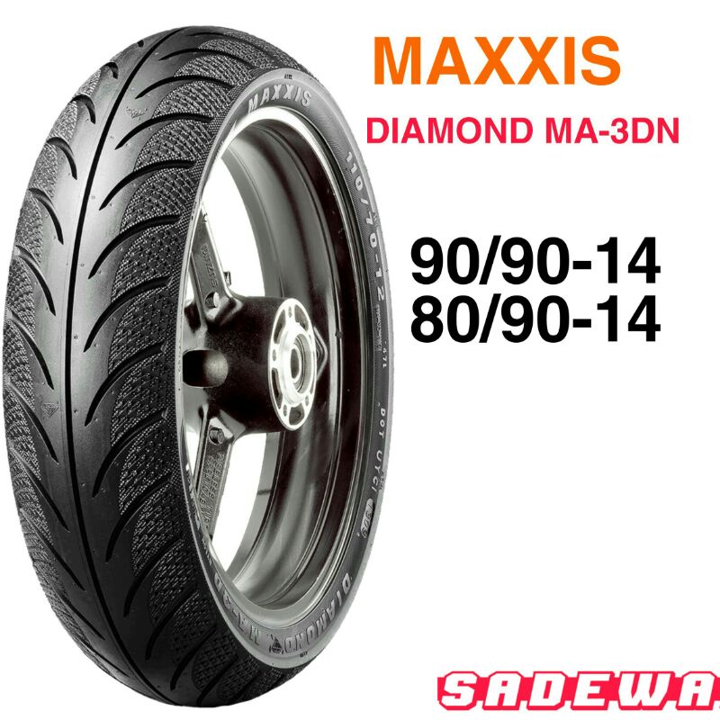 BAN depan belakang maxxis diamon tubeles beat scopy vario genio maxxis DIAMOND MA-3DN matic scoter