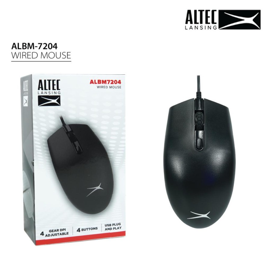 Mouse Altec Lansing Wired ALBM-7204 | Altec ALBM7204